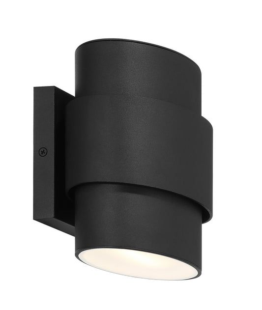 Ladner Lane LED Outdoor Wall Sconce in Sand Coal