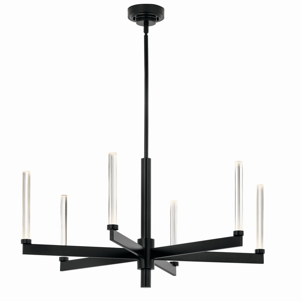 Sycara LED Chandelier in Black