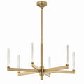 Sycara LED Chandelier in Champagne Bronze