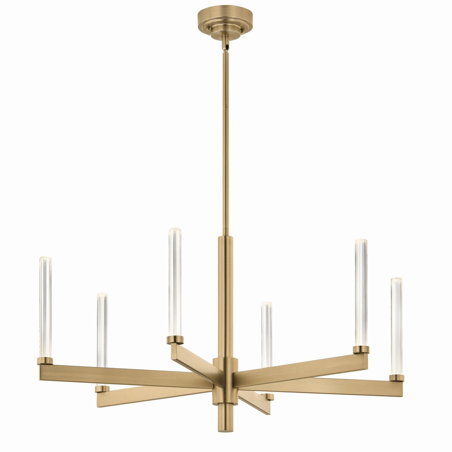 Sycara LED Chandelier in Champagne Bronze