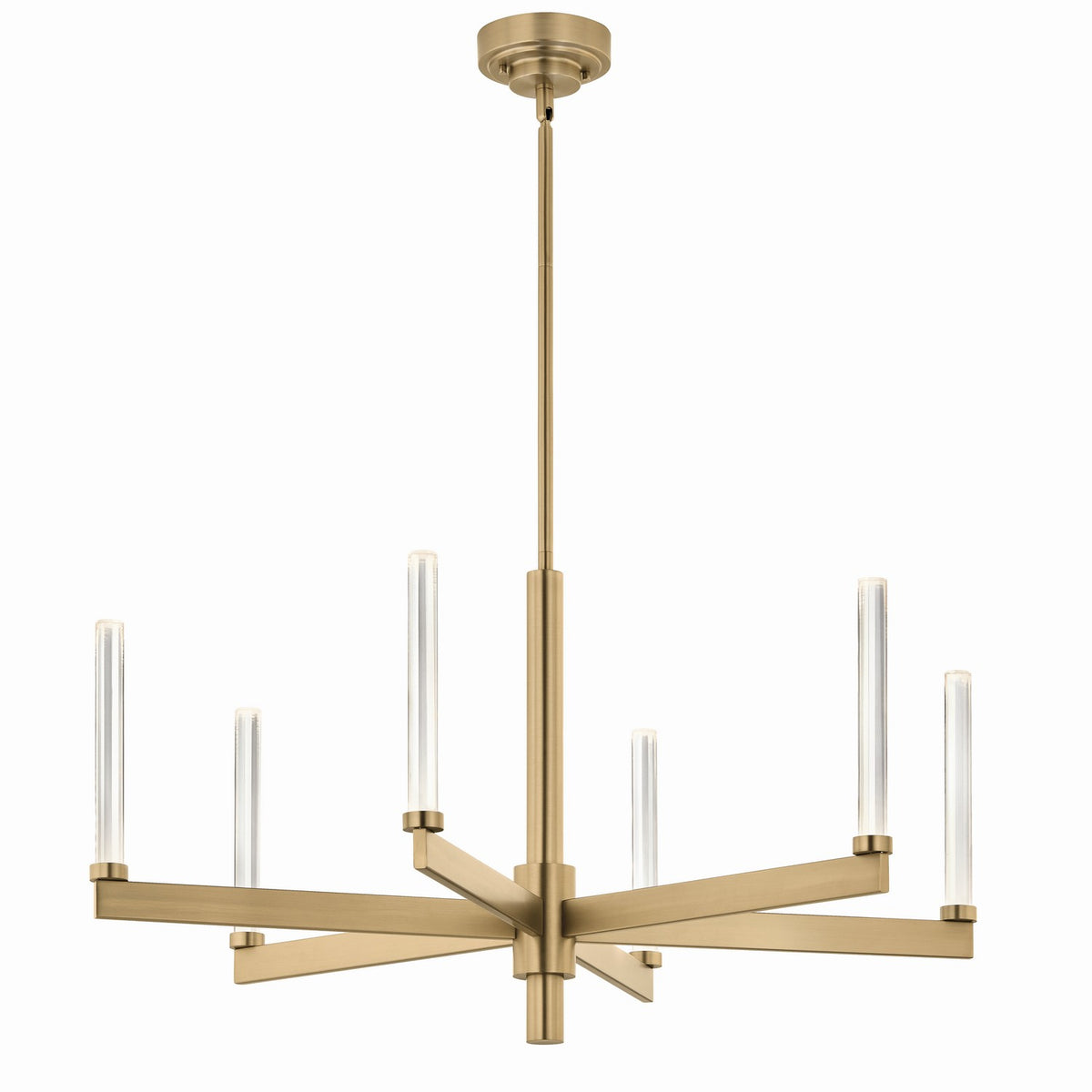Sycara LED Chandelier in Champagne Bronze