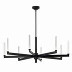 Sycara LED Chandelier in Black