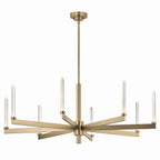 Sycara LED Chandelier in Champagne Bronze