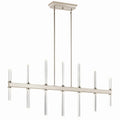 Sycara LED Linear Chandelier in Polished Nickel
