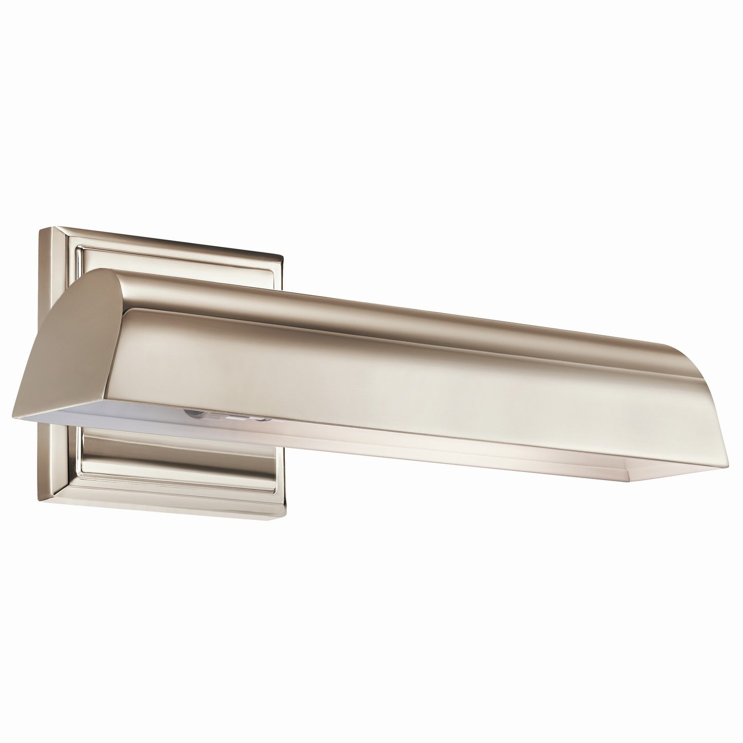Carston LED Picture Light in Polished Nickel