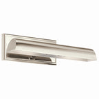 Carston LED Picture Light in Polished Nickel