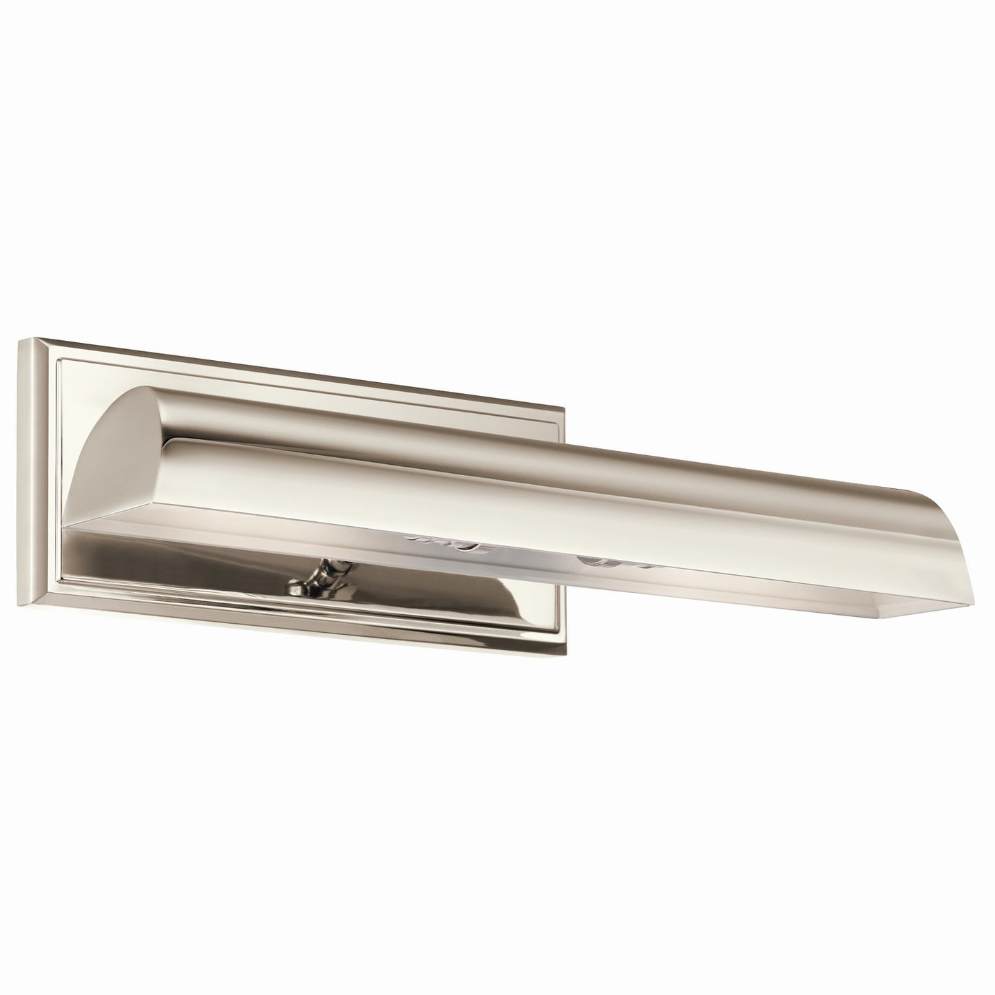 Carston LED Picture Light in Polished Nickel