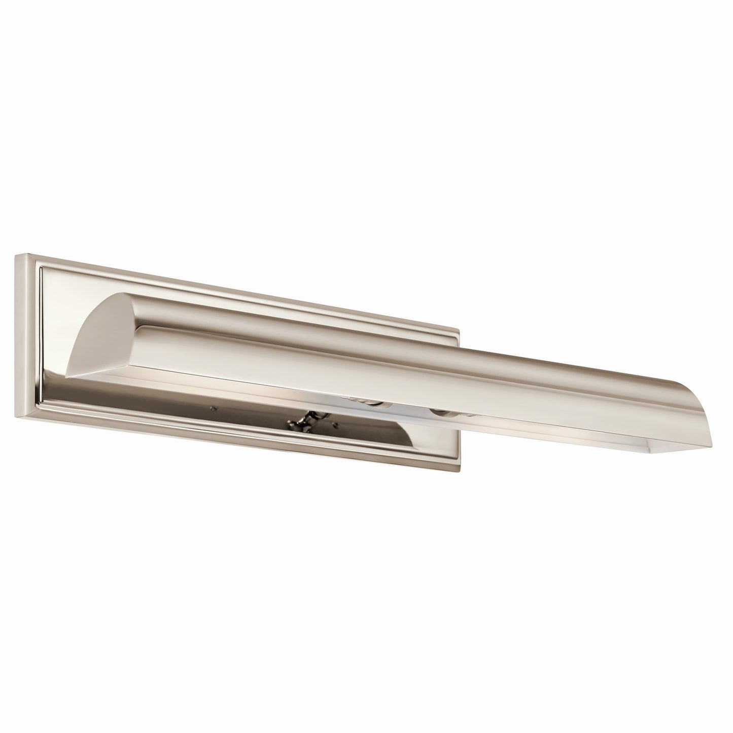 Carston LED Picture Light in Polished Nickel