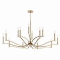 Malene 14 Light Chandelier in Champagne Bronze