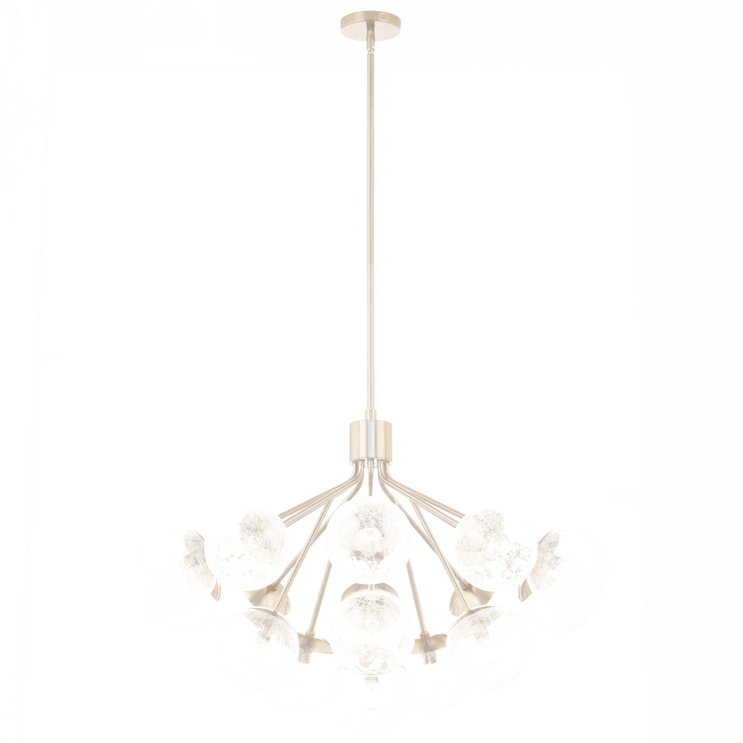Silvarious 16 Light Chandelier Convertible in Champagne Bronze