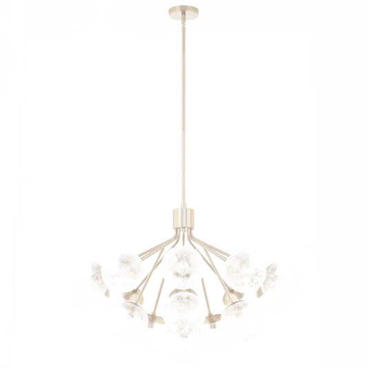 Silvarious 16 Light Chandelier Convertible in Champagne Bronze