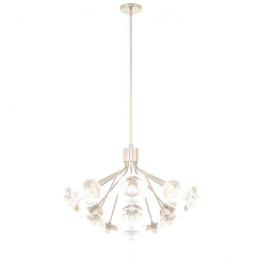 Silvarious 16 Light Chandelier Convertible in Champagne Bronze