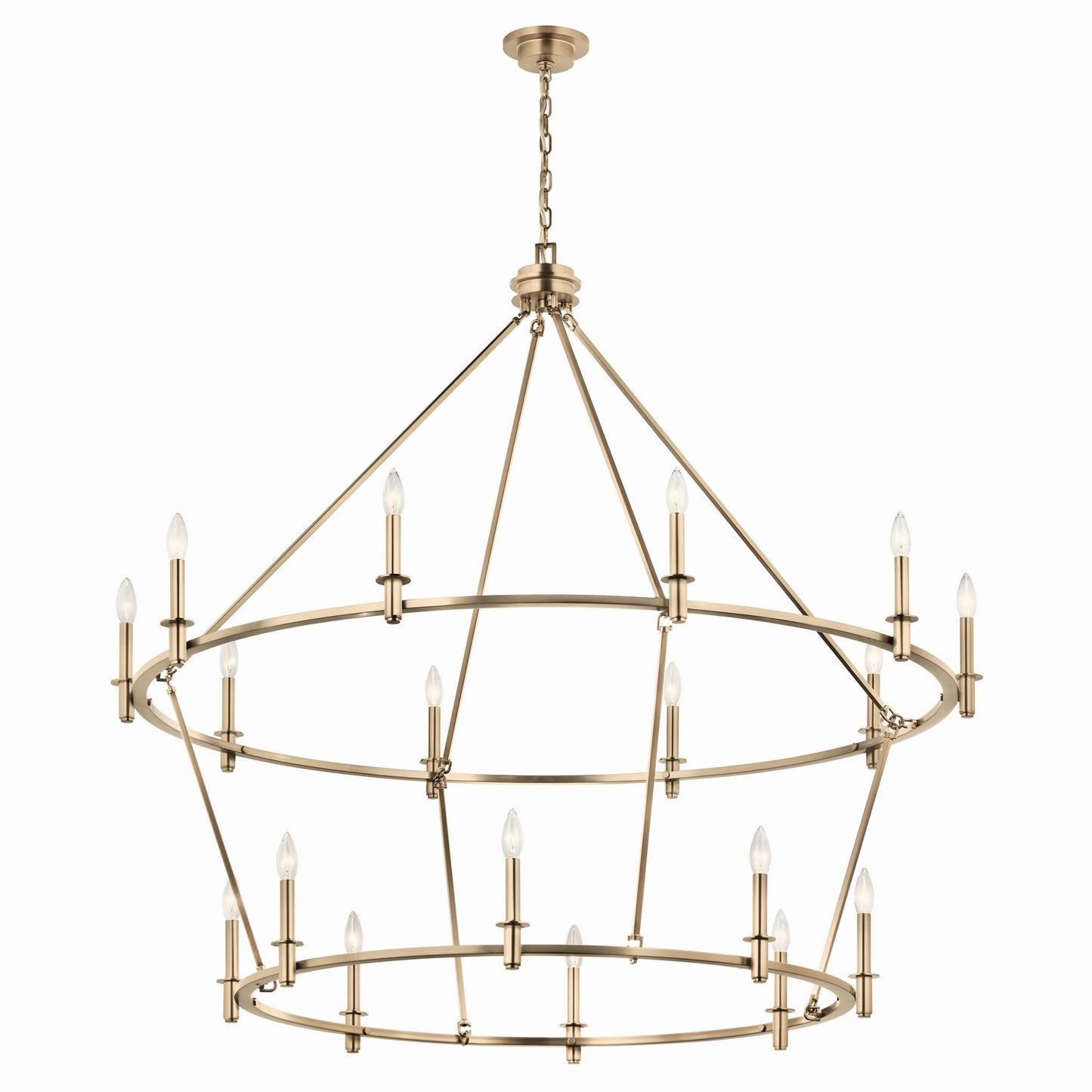 Carrick 18 Light Chandelier in Champagne Bronze