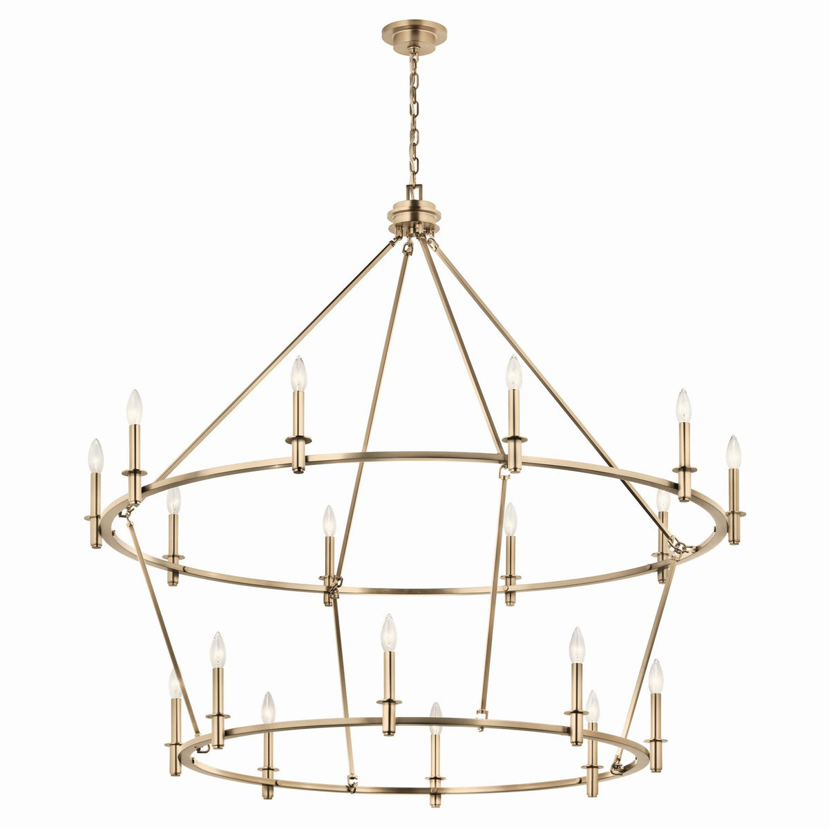 Carrick 18 Light Chandelier in Champagne Bronze