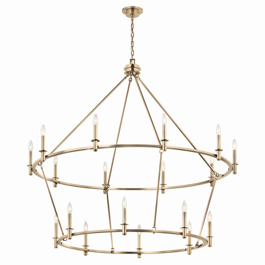 Carrick 18 Light Chandelier in Champagne Bronze
