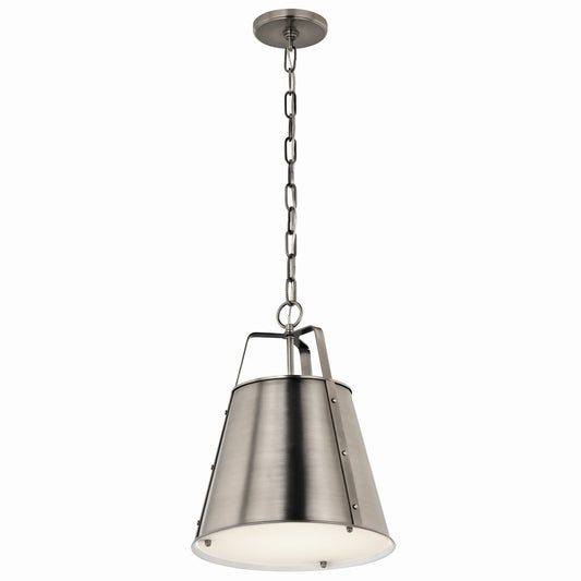 Etcher One Light Pendant in Classic Pewter