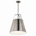 Etcher Two Light Pendant in Classic Pewter