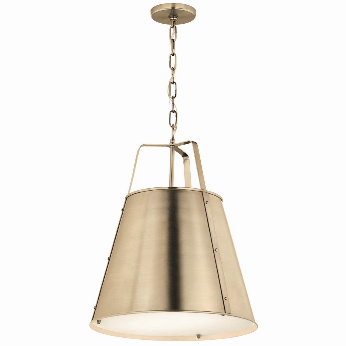 Etcher Two Light Pendant in Champagne Bronze
