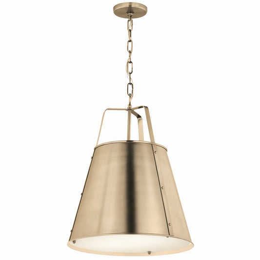 Etcher Two Light Pendant in Champagne Bronze