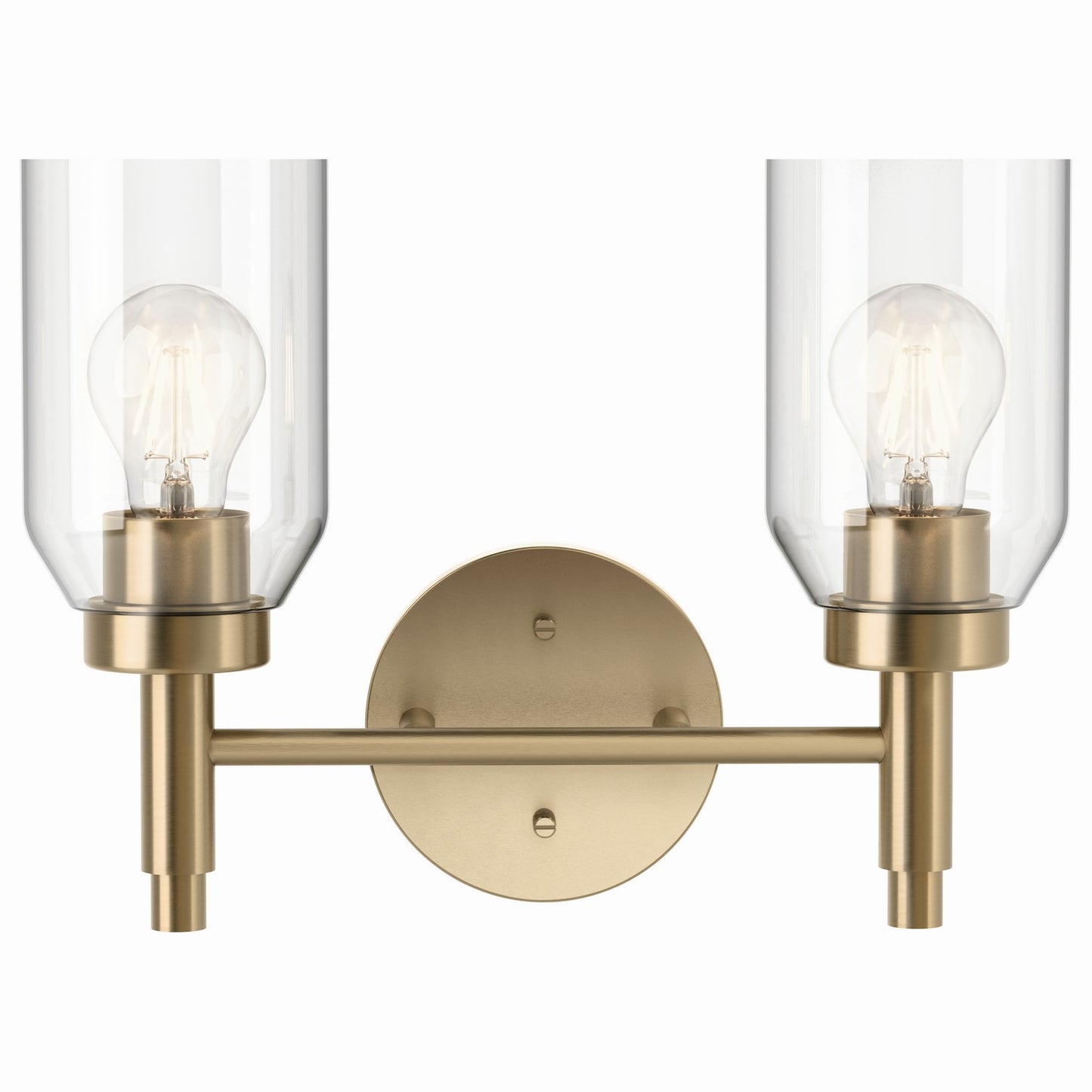 Madden Two Light Vanity in Champagne Bronze