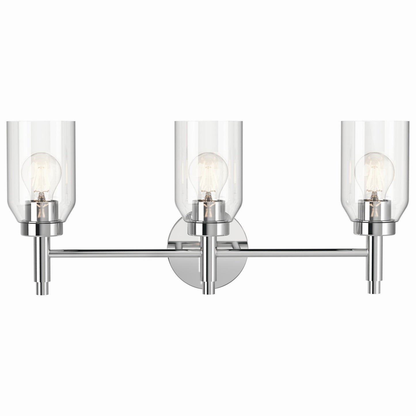 Madden Three Light Vanity in Chrome