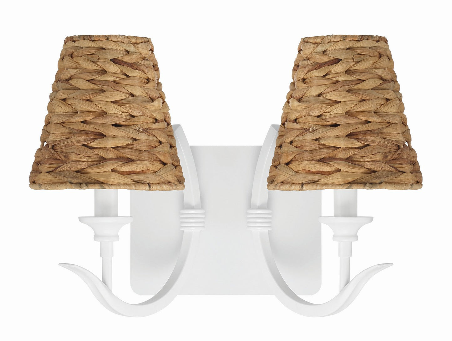 Kokomo Two Light Wall Sconce in Matte White