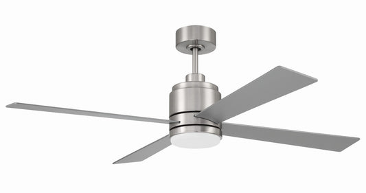 McCoy 52 4 Blade 52" Ceiling Fan in Brushed Polished Nickel