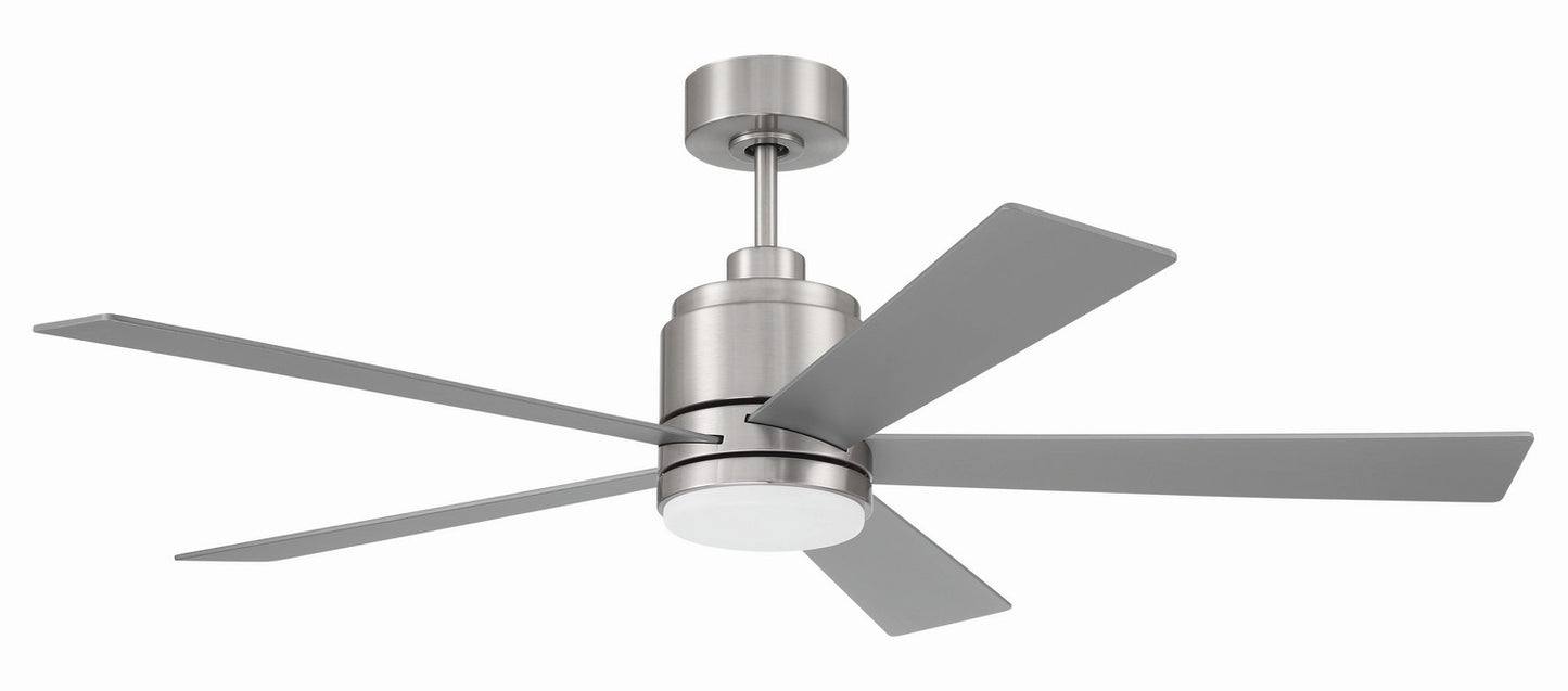 Craftmade - MCY52BNK5 - 52" Ceiling Fan - McCoy 52 5 Blade - Brushed Polished Nickel