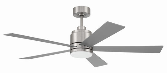 McCoy 52 5 Blade 52" Ceiling Fan in Brushed Polished Nickel