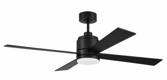 McCoy 52 4 Blade 52" Ceiling Fan in Flat Black