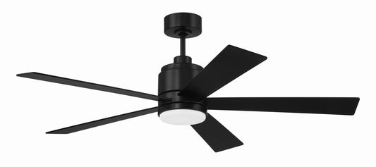 McCoy 52 5 Blade 52" Ceiling Fan in Flat Black