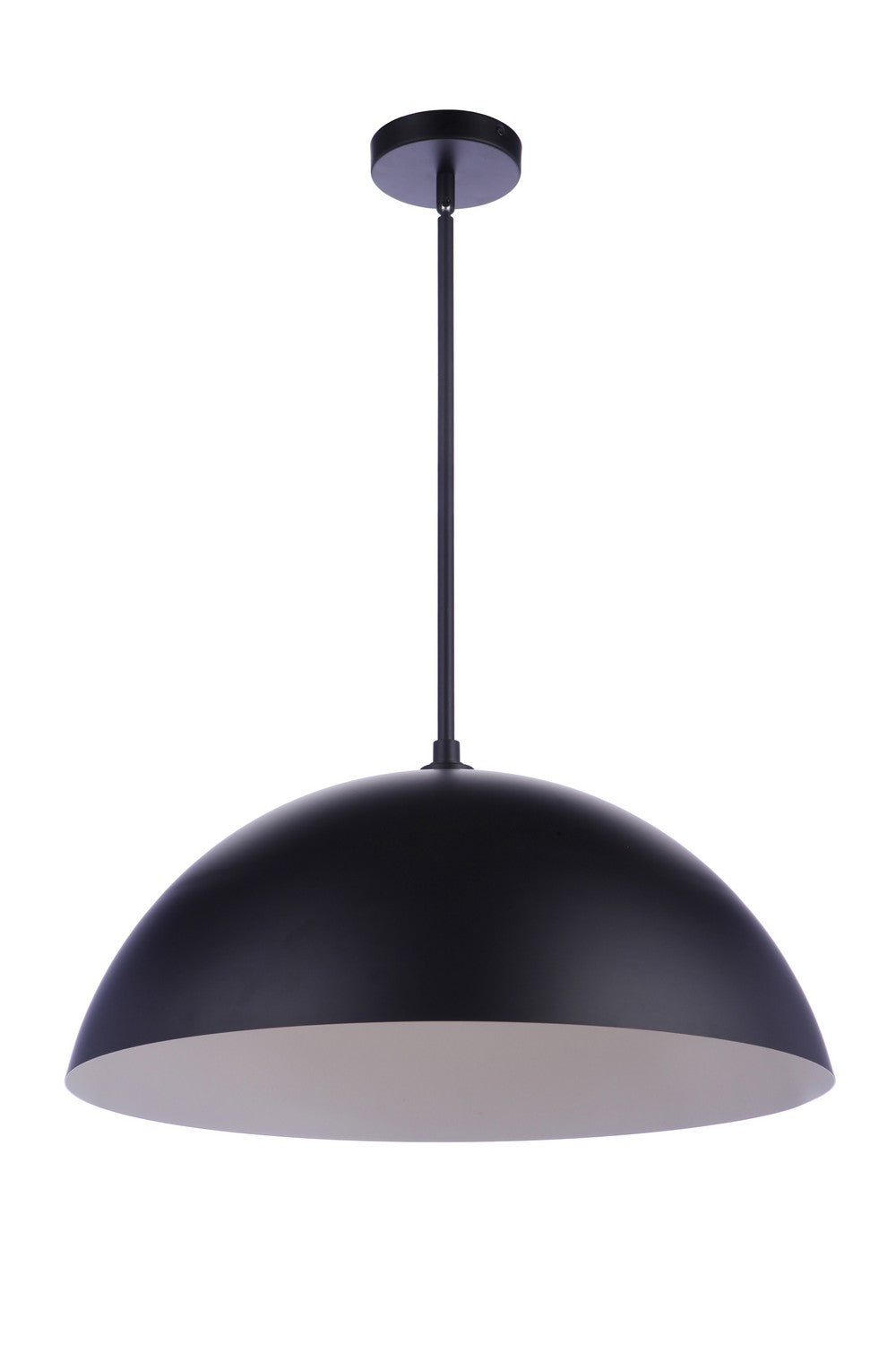 Sculptural Statement Pendants LED Pendant in Flat Black