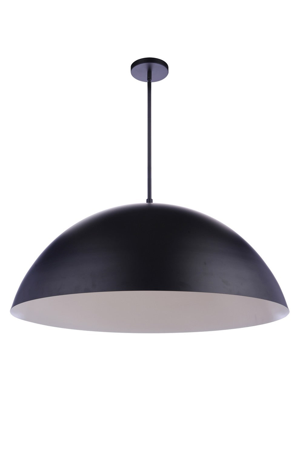 Sculptural Statement Pendants LED Pendant in Flat Black