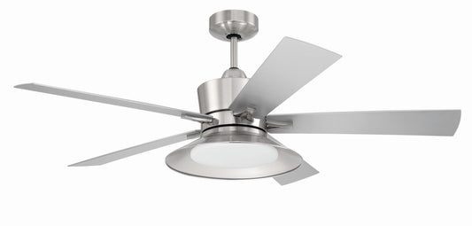 Craftmade - TOP52BNK5 - 52" Ceiling Fan - Topper - Brushed Polished Nickel