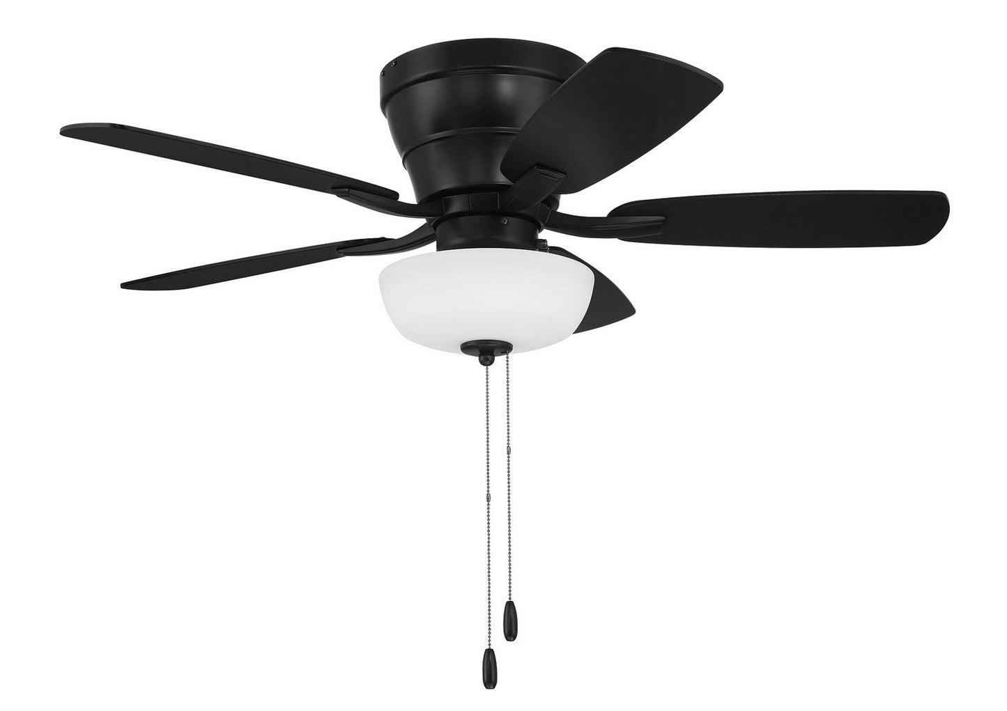 Craftmade - WHL42FB5C1 - 42" Ceiling Fan - Wheeler 42 2-Light Bowl - Flat Black
