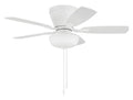 Craftmade - WHL42W5C1 - 42" Ceiling Fan - Wheeler 42 2-Light Bowl - White