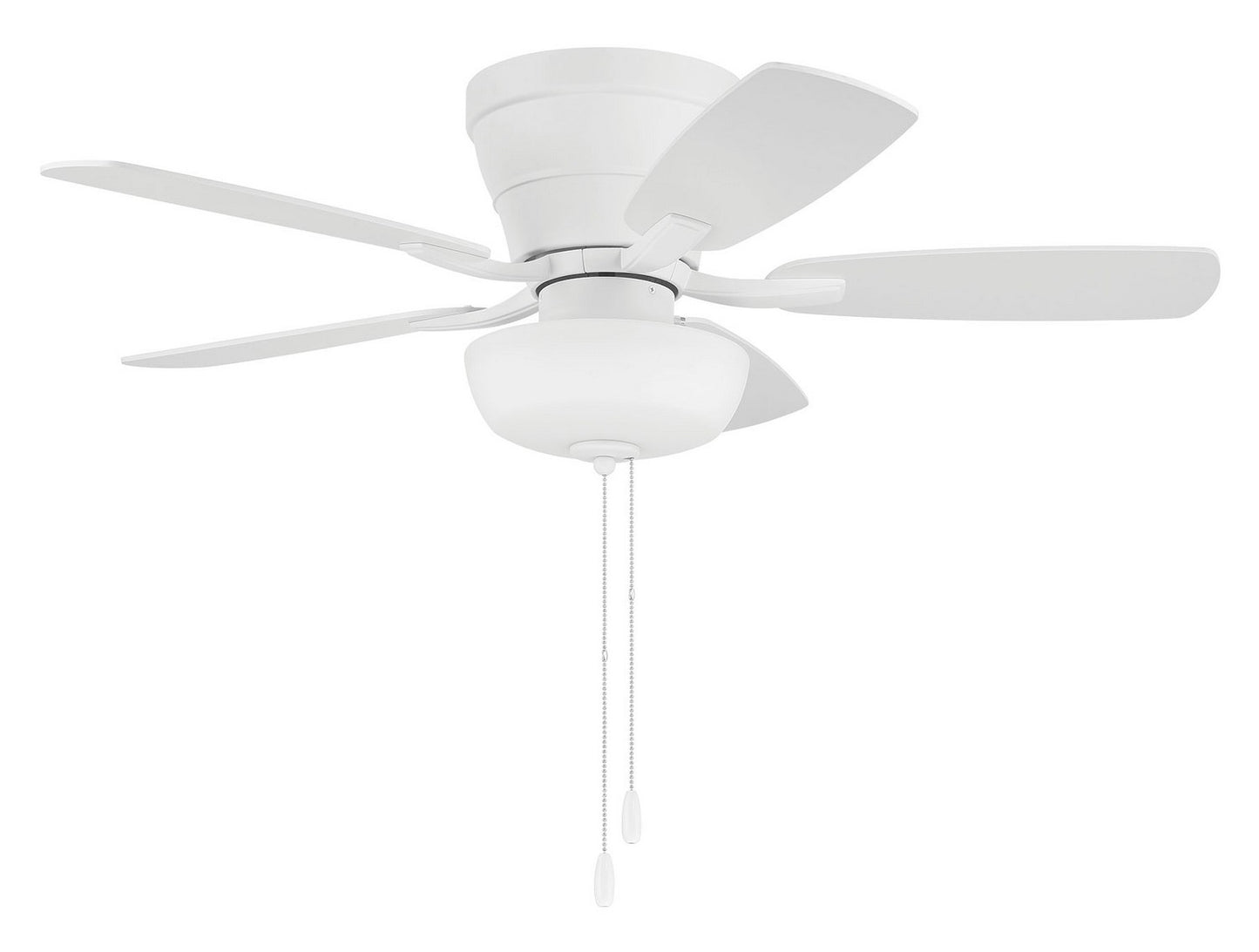 Craftmade - WHL42W5C1 - 42" Ceiling Fan - Wheeler 42 2-Light Bowl - White