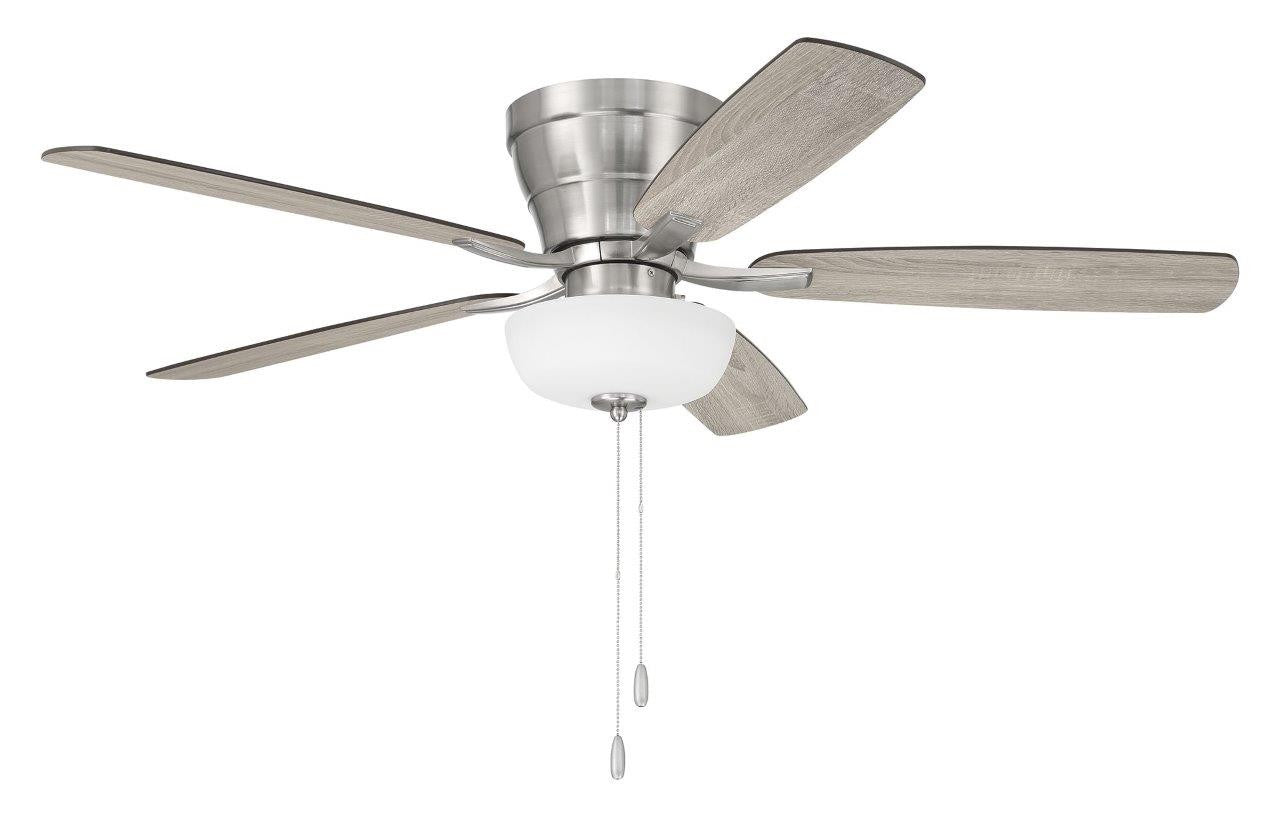 Craftmade - WHL52BNK5C1 - 52" Ceiling Fan - Wheeler 52 2-Light Bowl - Brushed Polished Nickel