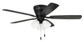 Craftmade - WHL52FB5C3 - 52" Ceiling Fan - Wheeler 52 3-Light - Flat Black