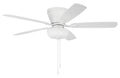 Craftmade - WHL52W5C1 - 52" Ceiling Fan - Wheeler 52 2-Light Bowl - White