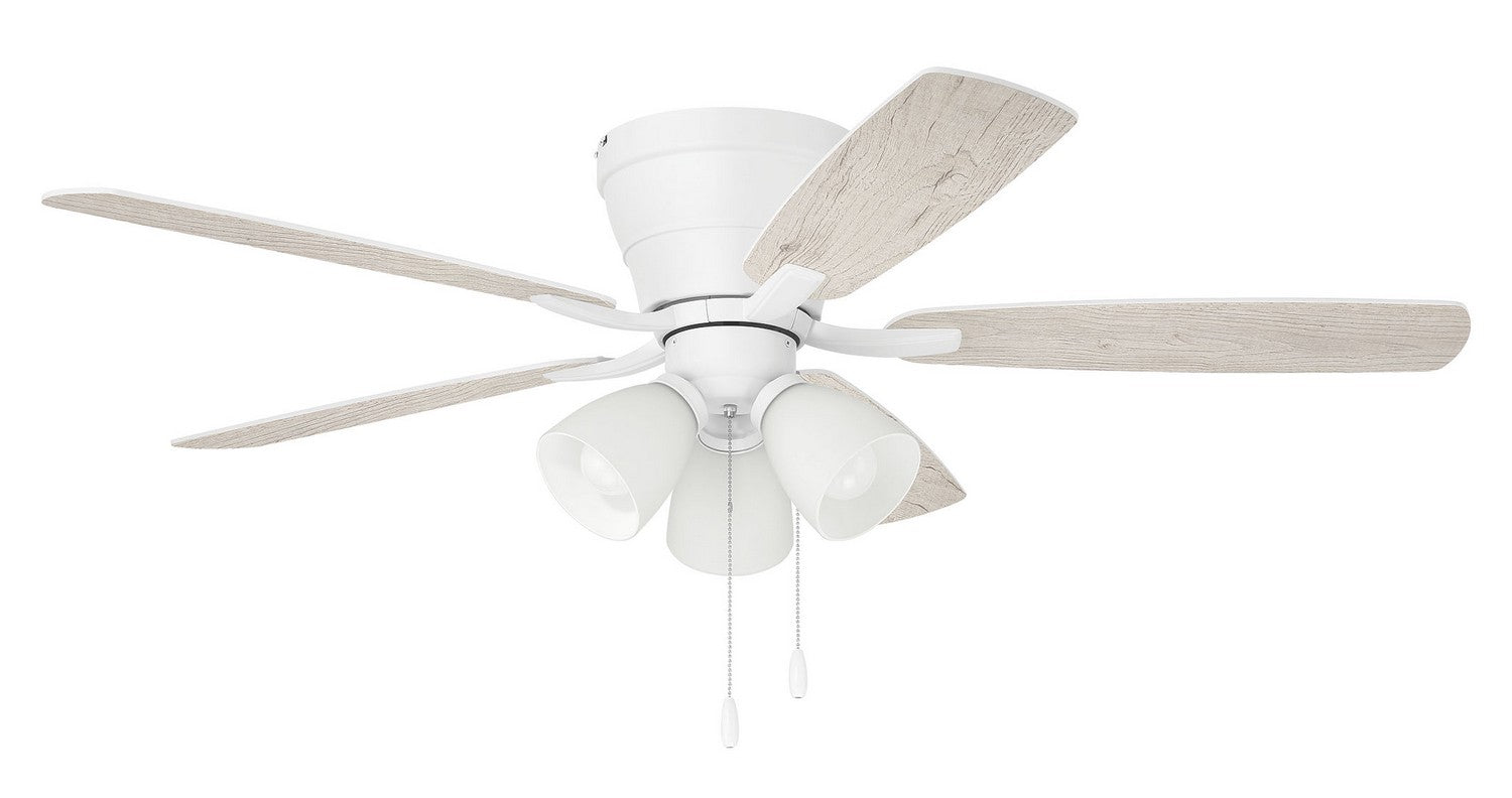 Craftmade - WHL52W5C3 - 52" Ceiling Fan - Wheeler 52 3-Light - White