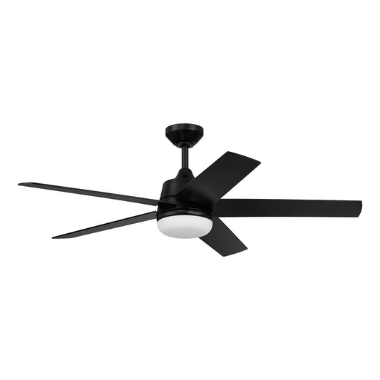 Astrea 52" Ceiling Fan in Matte Black