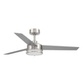 Cassini 52" Ceiling Fan in Brushed Nickel