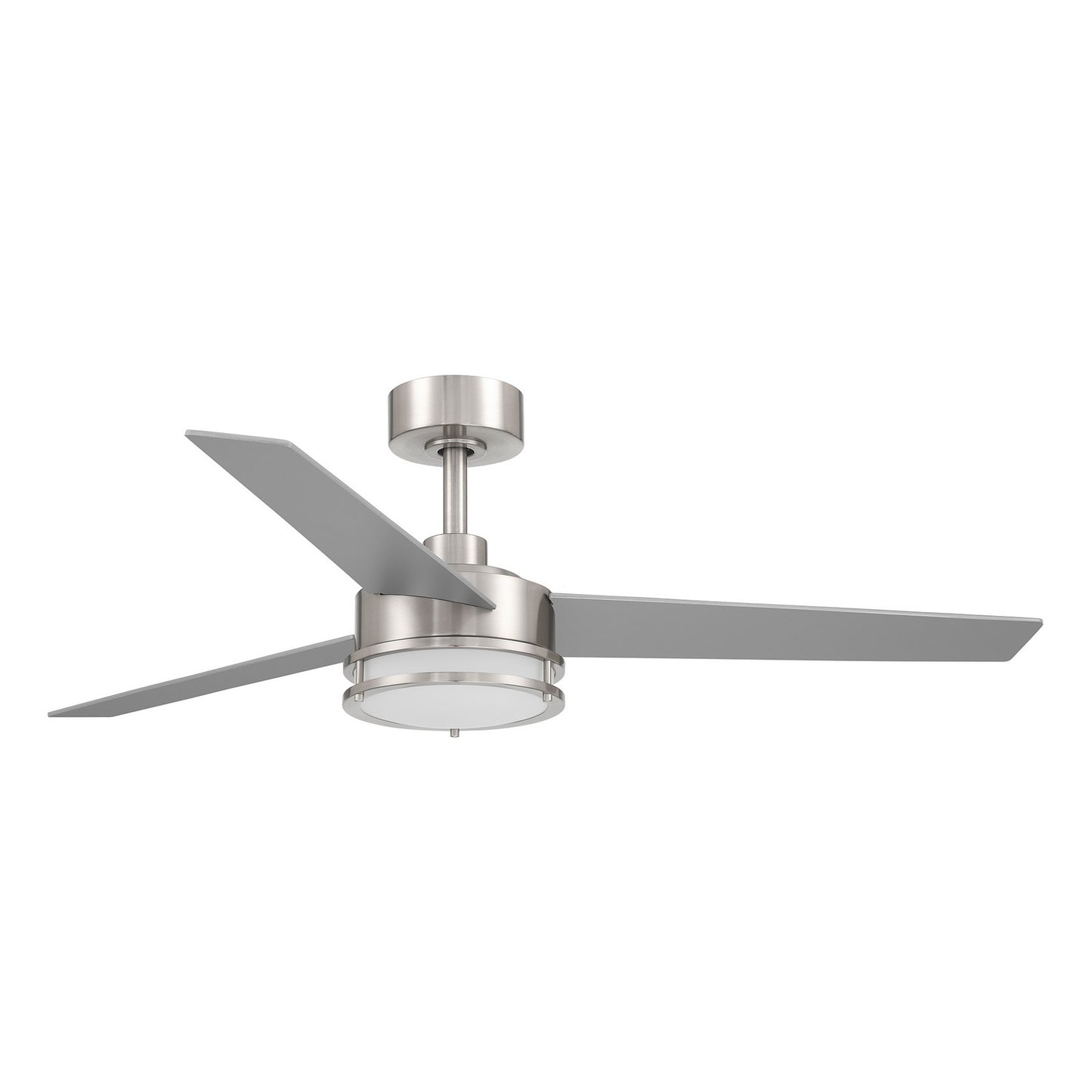 Cassini 52" Ceiling Fan in Brushed Nickel