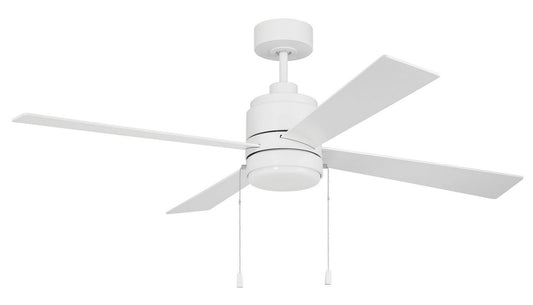 McCoy 52 4 Blade with Pull Chains 52" Ceiling Fan in White