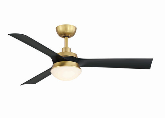 Barlow 52" Ceiling Fan in Brushed Satin Brass