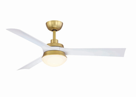 Barlow 52" Ceiling Fan in Brushed Satin Brass