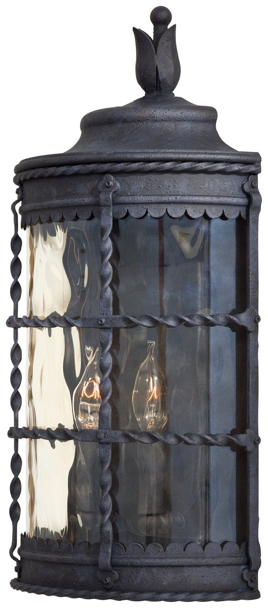 Mallorca Two Light Pocket Lantern in Spanish Iron
