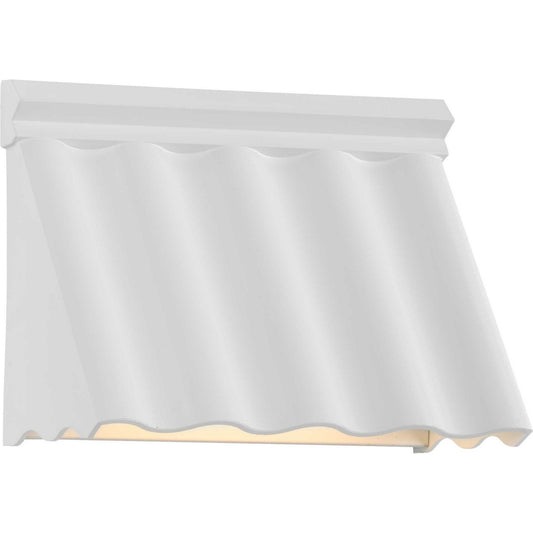 Point Dume-Wakecrest-LED LED Outdoor Wall Sconce in Shelter White