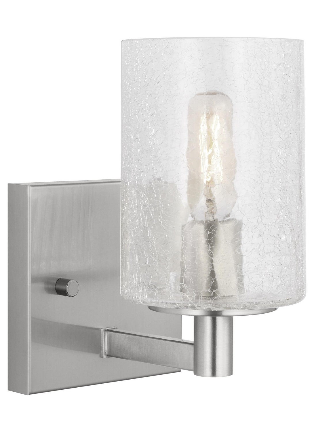 Parker One Light Wall / Bath Sconce in Brushed Steel